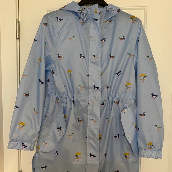 Joules Right As Rain Perfectly Packable Light Blue 8 Like New - Picture 7 of 15